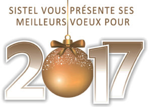 Meilleurs voeux 2017 par SISTEL vidéosurveillance