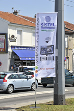 videosurveillance sistel panneau