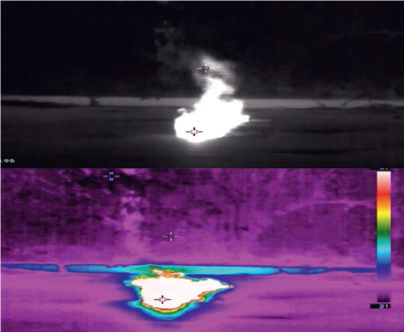 images camera thermique exterieure