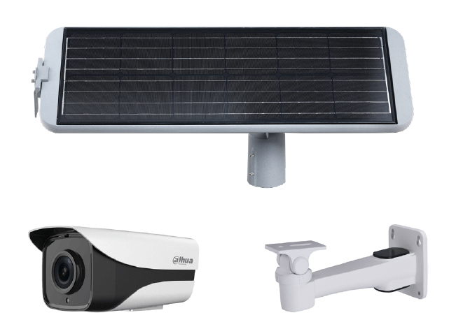Caméra de surveillance autonome solaire par SISTEL